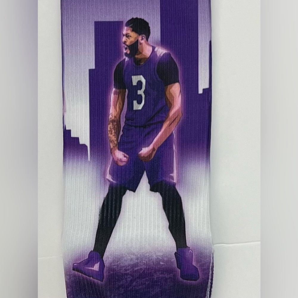 Anthony Davis Strideline Men's Crew Sock Full Sub Sock One Sise